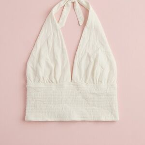 NWT‎ Garage White Halter Top